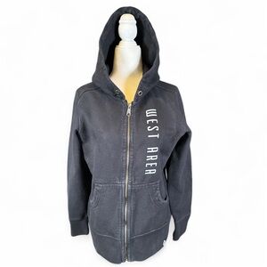 American Giant Hoodie Women’s Medium Black Full Zip Hoodie Heavyweight Work USA